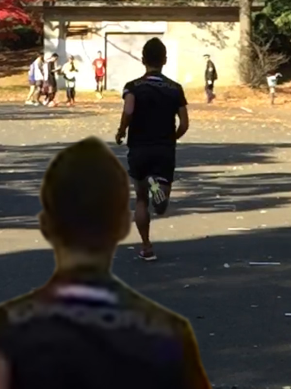 ランニングフォーム